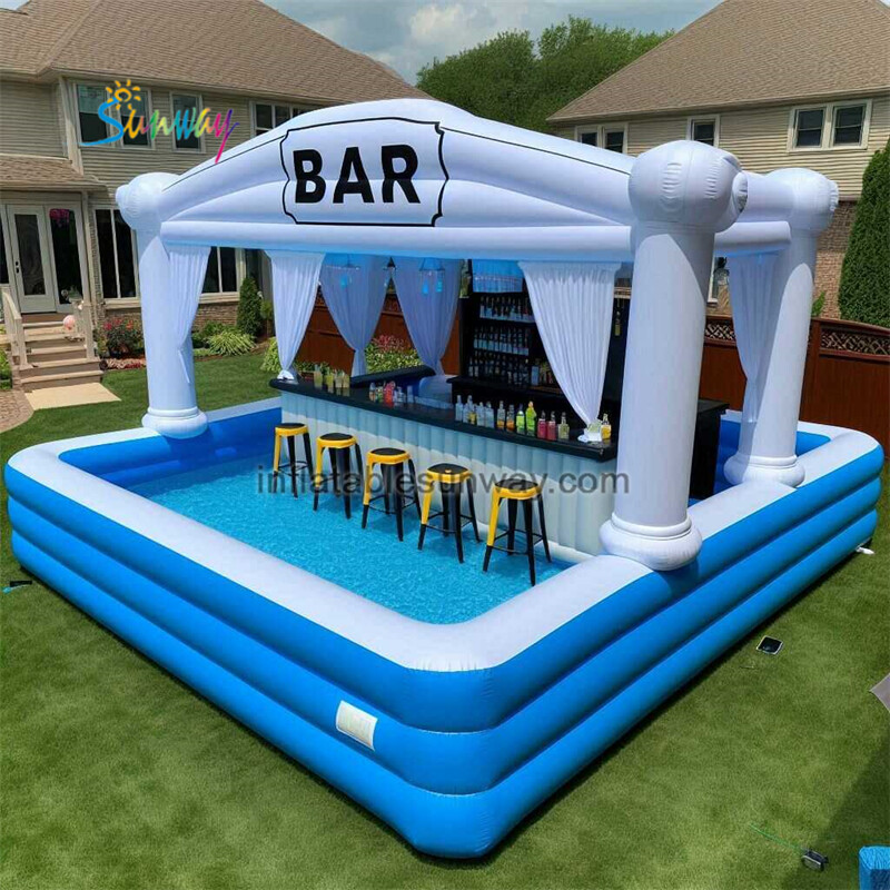 SW-260 4.5X4.5M Inflatable pool bar